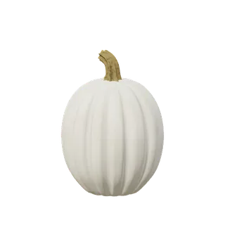 White pumpkin, tall